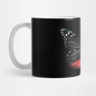 Kuwaiti Flag  Butterfly - Gift for Kuwaiti From Kuwait Mug